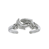 Whale Sterling Silver cuff Bracelet TBG426 - Bangles